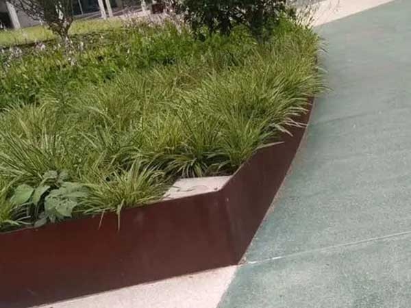 耐候钢花箱